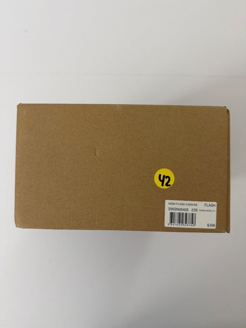 NWB Zadig & Voltaire High Flash Canvas High Top Sneakers Flash Size 41 - Picture 7 of 7